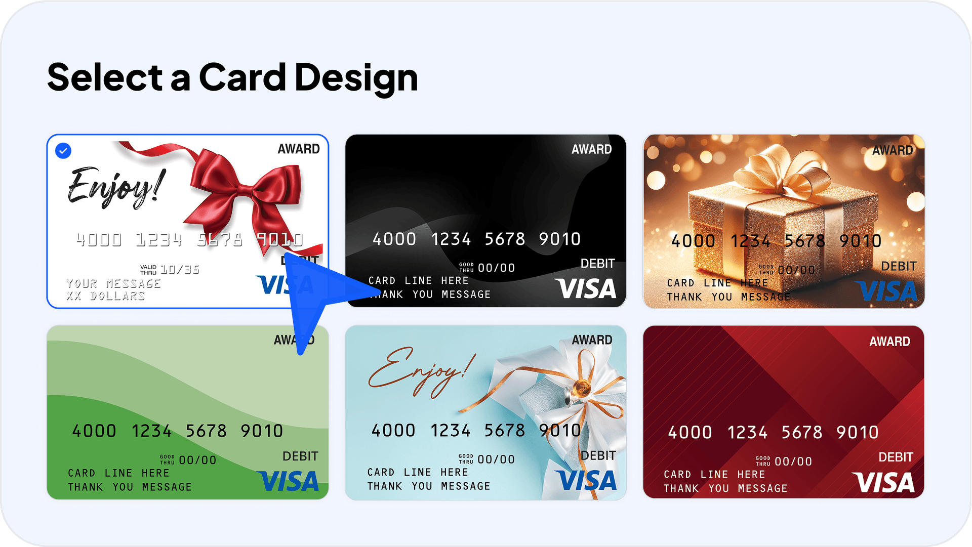 Select Card Design