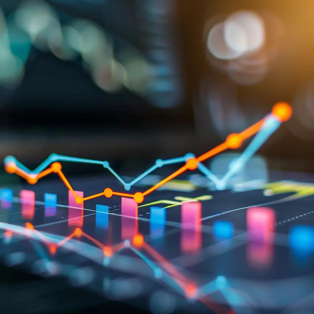 graph image of sales figures boosting