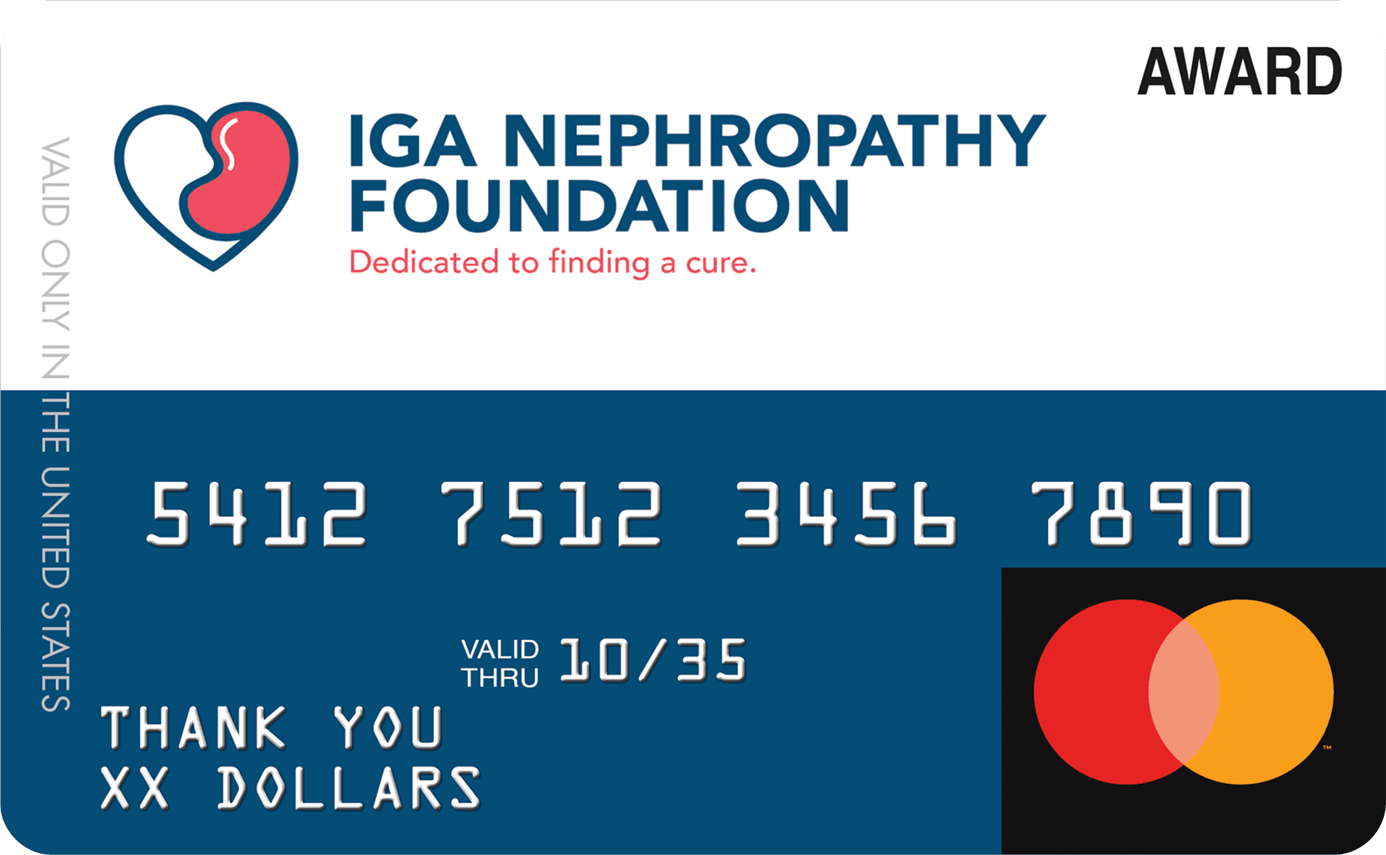 IGA Nephropathy Foundation Mastercard